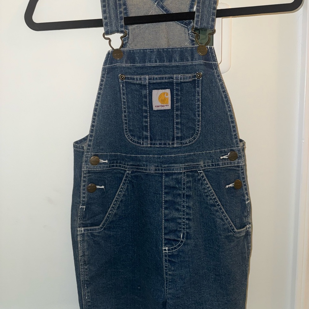 Carhartt Classic Blue Denim Overalls